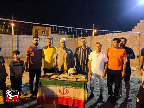 فینال مسابقات والیبال جام رمضان در روستای عالی چنگی برگزار شد