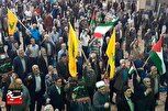 اعلام حمایت نمازگزاران شهرستان خمین از عملیات وعده صادق علیه رژیم صهیونیستی