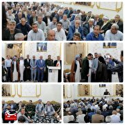 مراسم تقدیر و تشکر از سپاه پاسداران انقلاب اسلامی در شهرستان کارون برگزار شد.