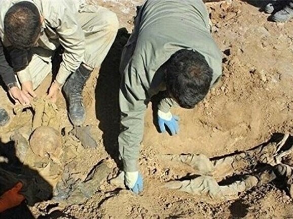 پیکر پاک هفت شهید در فکه دهلران تفحص شد