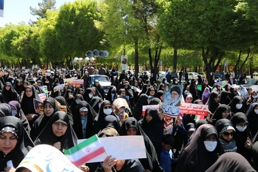 راهپیمایی با شکوه روز جهانی قدس در شاهین شهر