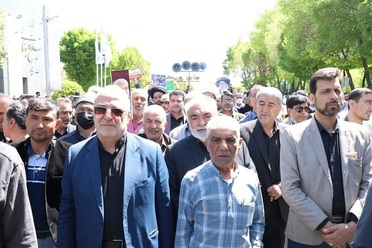 راهپیمایی با شکوه روز جهانی قدس در شاهین شهر